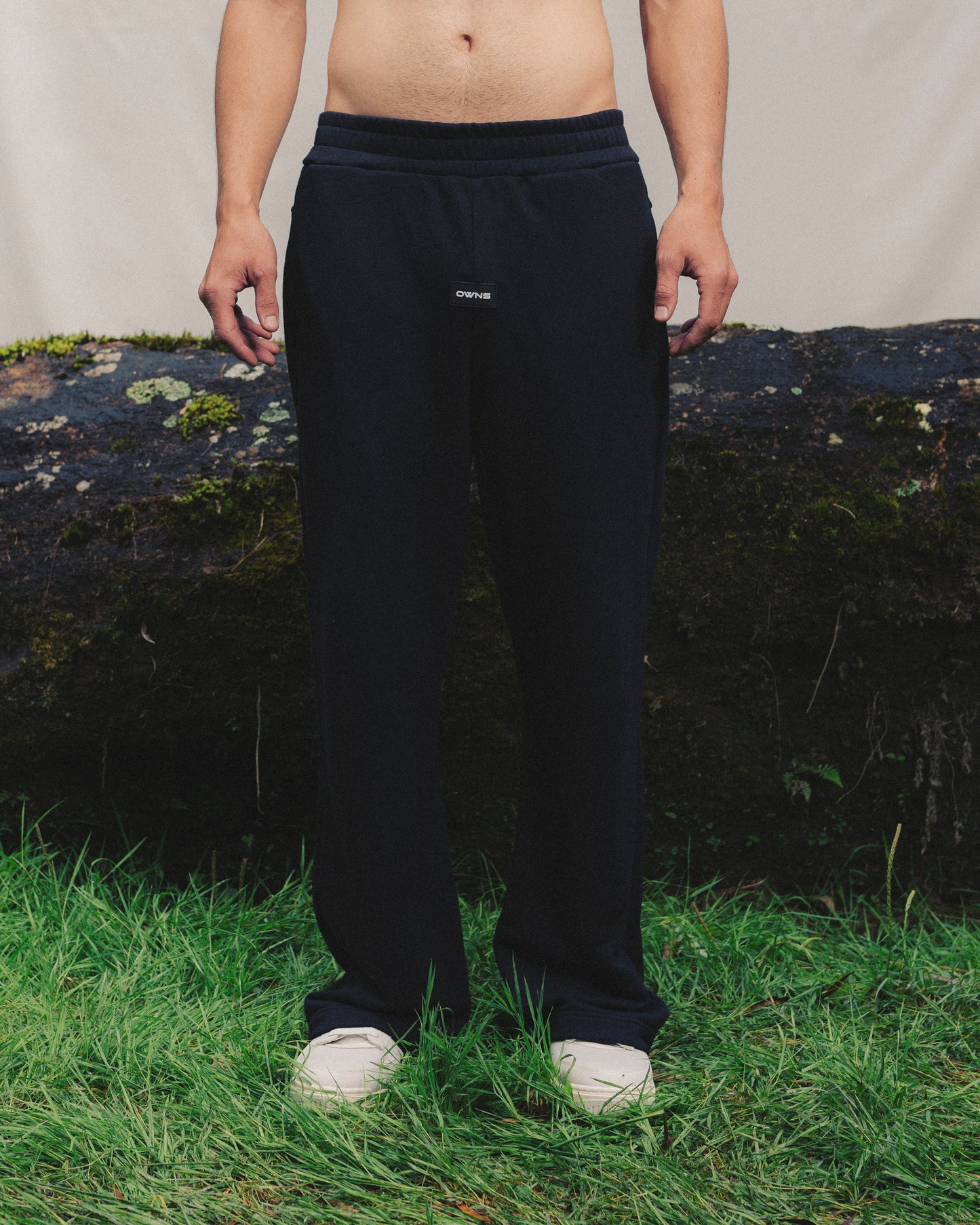Black Track Pant
