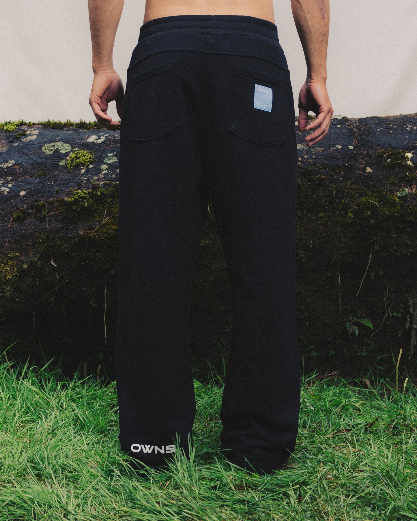 Black Track Pant